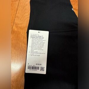 lululemon Align Ribbed HR Pant 28” Sz4